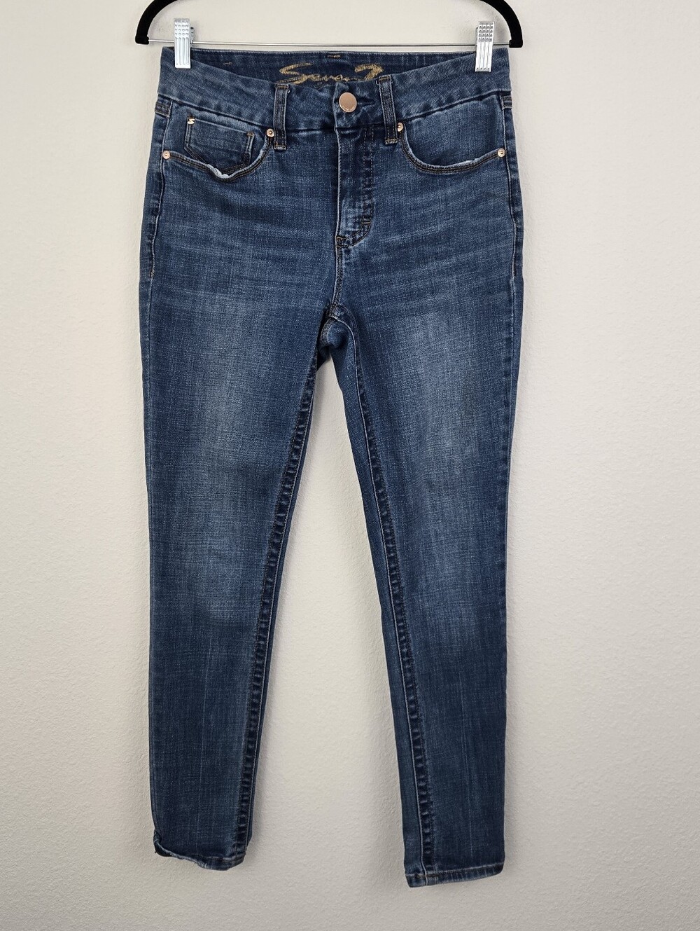 Seven7 Blue Skinny Jeans